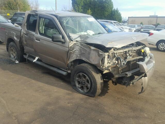 1N6ED27Y34C456951 - 2004 NISSAN FRONTIER C GRAY photo 9