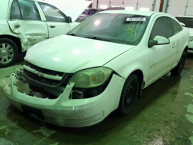 1G1AD1F58A7211451 - 2010 CHEVROLET COBALT 1LT WHITE photo 2