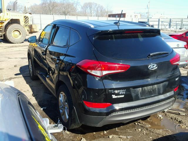 KM8J33A25GU030736 - 2016 HYUNDAI TUCSON LIM BLACK photo 3