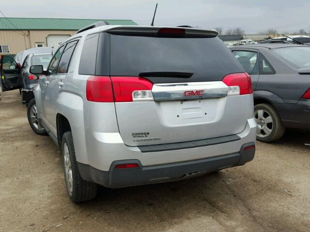 2GKALREKXE6183534 - 2014 GMC TERRAIN SL SILVER photo 3