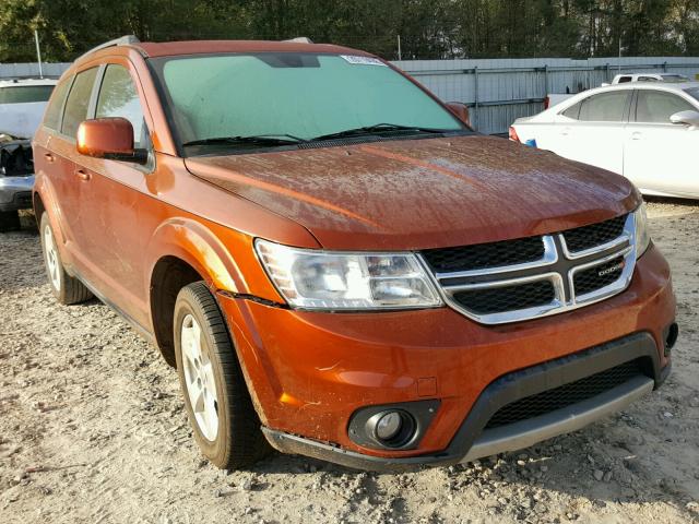 3C4PDCBG2CT353152 - 2012 DODGE JOURNEY SX ORANGE photo 1