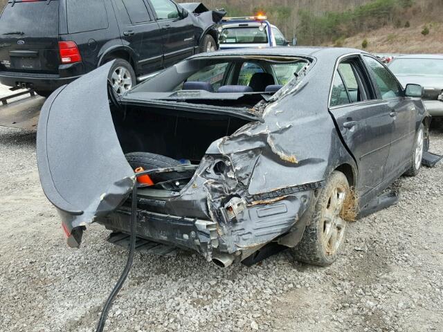 4T1BE46K39U359340 - 2009 TOYOTA CAMRY BASE GRAY photo 4