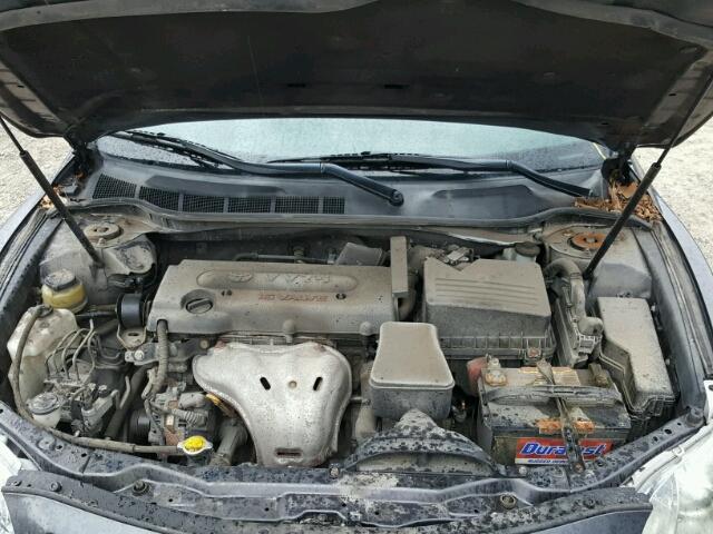 4T1BE46K39U359340 - 2009 TOYOTA CAMRY BASE GRAY photo 7