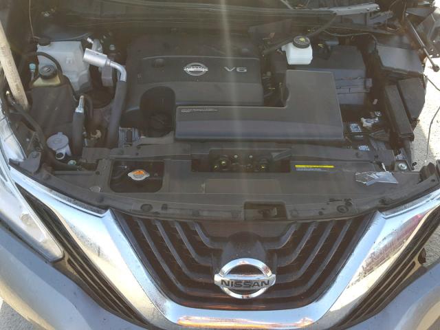 5N1AZ2MG3FN284079 - 2015 NISSAN MURANO S GRAY photo 7