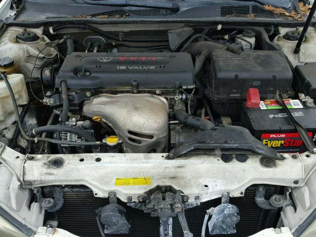 4T1BE32K04U357439 - 2004 TOYOTA CAMRY LE WHITE photo 7