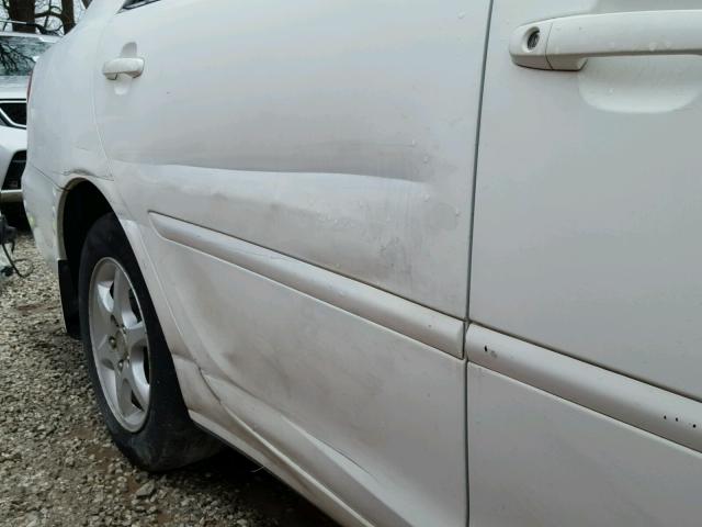 4T1BE32K04U357439 - 2004 TOYOTA CAMRY LE WHITE photo 9