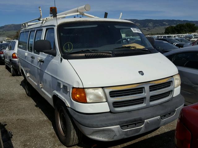 2B7LB31Z3XK518747 - 1999 DODGE RAM VAN B3 WHITE photo 1