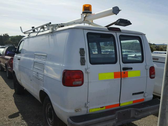 2B7LB31Z3XK518747 - 1999 DODGE RAM VAN B3 WHITE photo 3