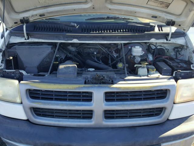 2B7LB31Z3XK518747 - 1999 DODGE RAM VAN B3 WHITE photo 7