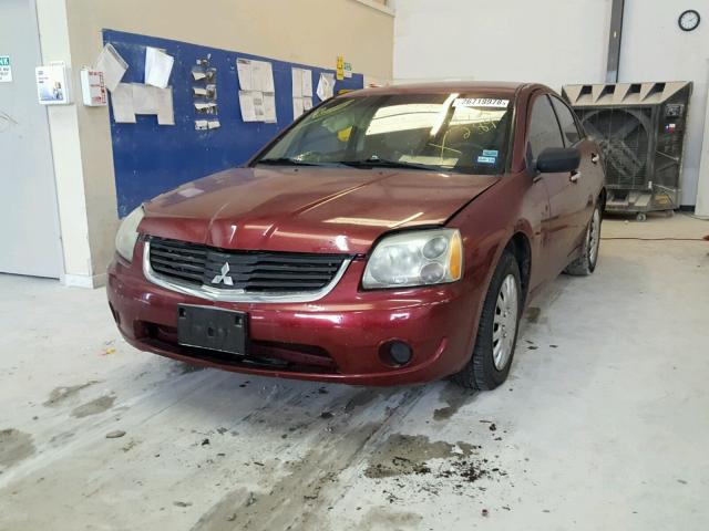 4A3AB36F47E072289 - 2007 MITSUBISHI GALANT ES MAROON photo 2