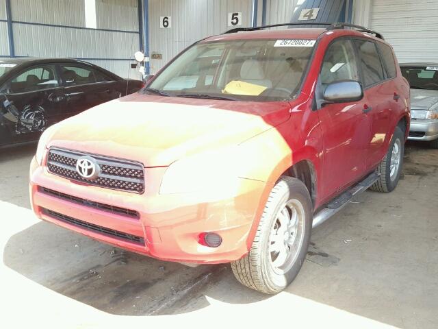 JTMZD33V965028069 - 2006 TOYOTA RAV4 RED photo 2