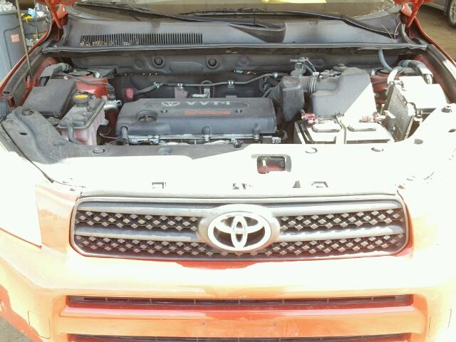 JTMZD33V965028069 - 2006 TOYOTA RAV4 RED photo 7