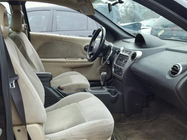 1G8AW12F75Z117534 - 2005 SATURN ION LEVEL 黑色 照片 5