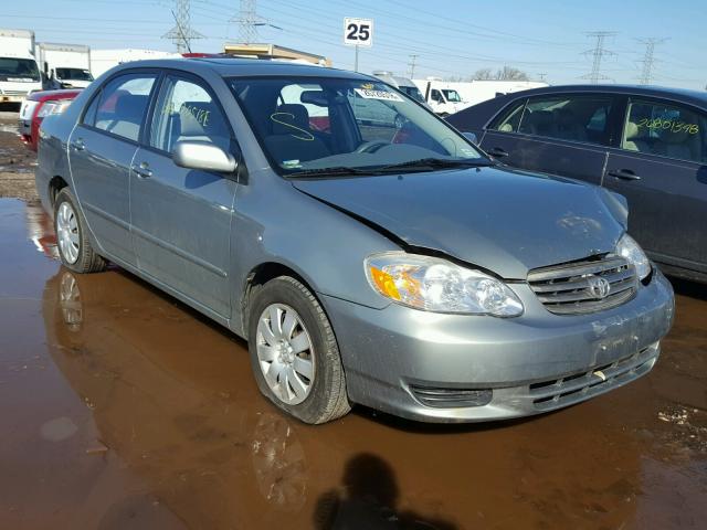 2T1BR32E54C254548 - 2004 TOYOTA COROLLA CE GRAY photo 1