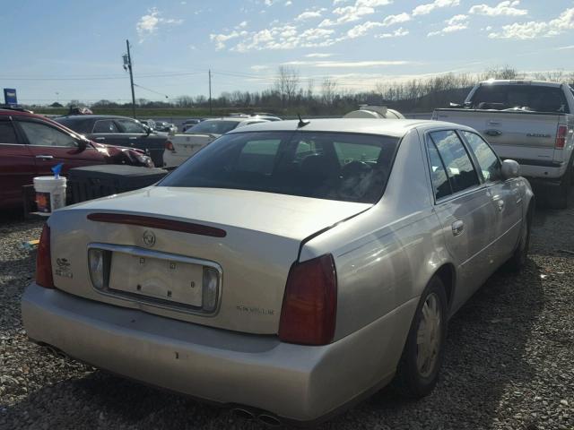 1G6KD54Y35U207270 - 2005 CADILLAC DEVILLE SILVER photo 4