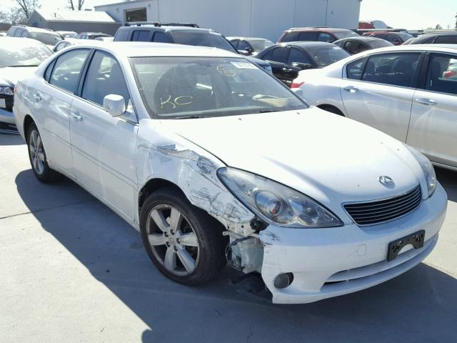 JTHBA30G155136781 - 2005 LEXUS ES 330 WHITE photo 1