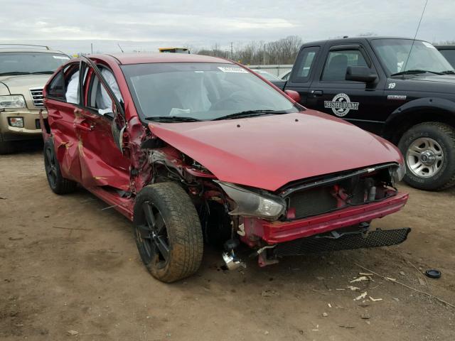 JA3AU26U18U026558 - 2008 MITSUBISHI LANCER ES RED photo 1