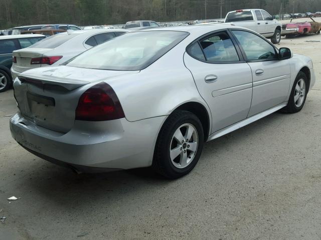 2G2WP522151128684 - 2005 PONTIAC GRAND PRIX SILVER photo 4