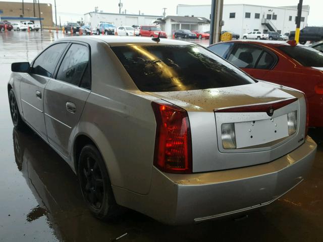 1G6DM57TX70170074 - 2007 CADILLAC CTS SILVER photo 3