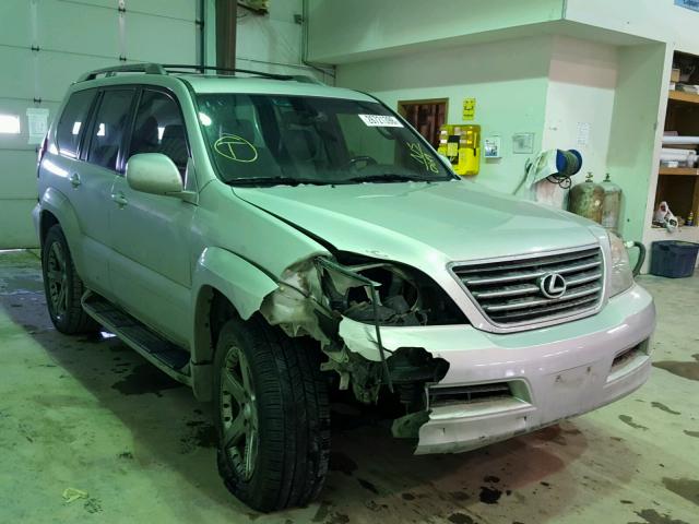 JTJBT20X150070619 - 2005 LEXUS GX 470 SILVER photo 1