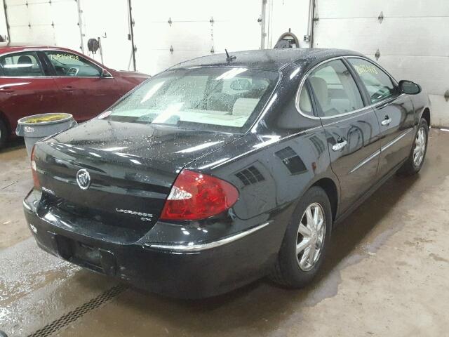 2G4WC582371204094 - 2007 BUICK LACROSSE C BLACK photo 4