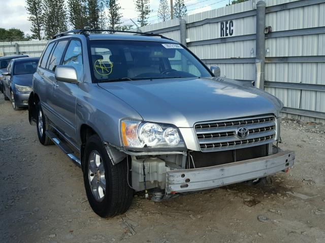 JTEGF21A310006422 - 2001 TOYOTA HIGHLANDER BEIGE photo 1