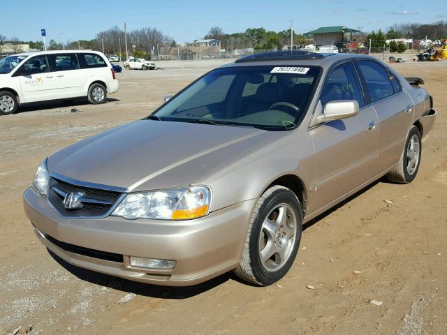 19UUA56672A018114 - 2002 ACURA 3.2TL GOLD photo 2