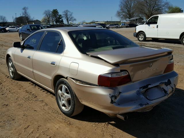 19UUA56672A018114 - 2002 ACURA 3.2TL GOLD photo 3