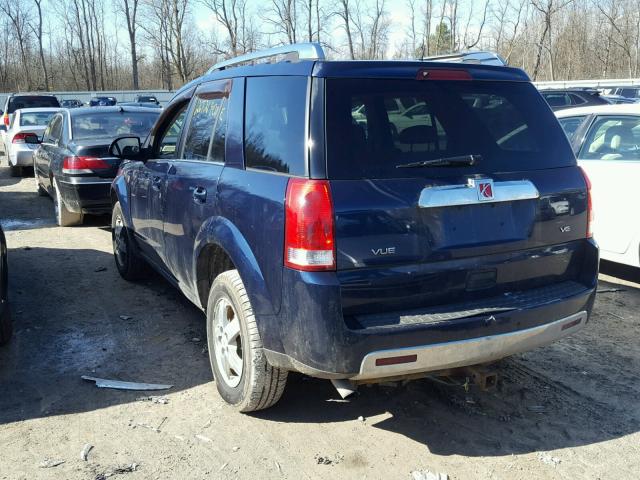 5GZCZ53436S893789 - 2006 SATURN VUE BLUE photo 3