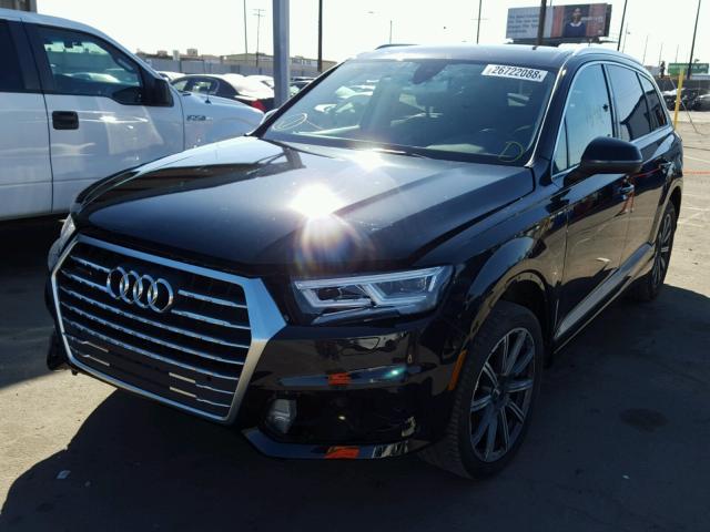 WA1LAAF70HD013608 - 2017 AUDI Q7 PREMIUM BLACK photo 2