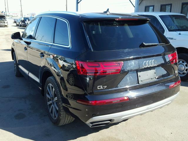 WA1LAAF70HD013608 - 2017 AUDI Q7 PREMIUM BLACK photo 3