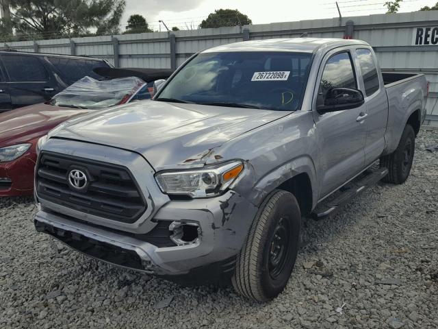 5TFRX5GN0HX093008 - 2017 TOYOTA TACOMA ACC GRAY photo 2