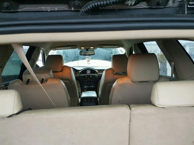 5GAKRCED4CJ208975 - 2012 BUICK ENCLAVE BROWN photo 9