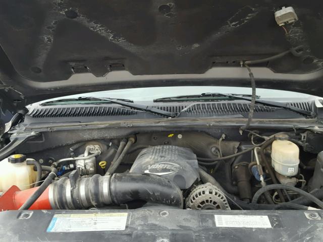 1GCHK24UX1Z276155 - 2001 CHEVROLET SILVERADO GRAY photo 7