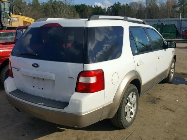 1FMDK05115GA14867 - 2005 FORD FREESTYLE WHITE photo 4