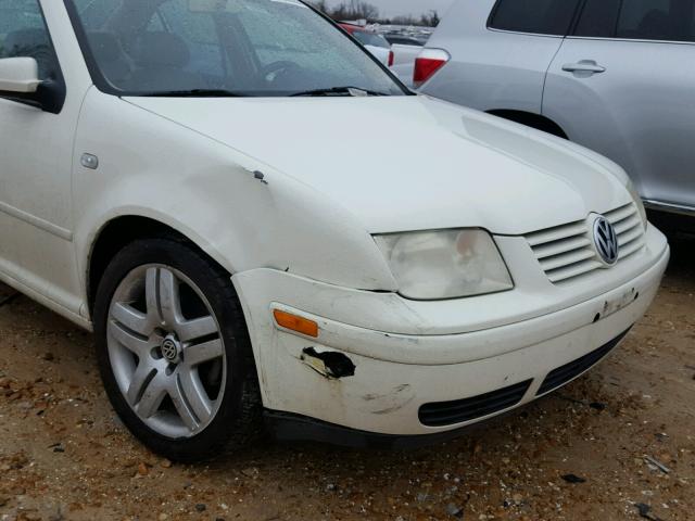 3VWSE69MX3M152045 - 2003 VOLKSWAGEN JETTA GLS WHITE photo 9