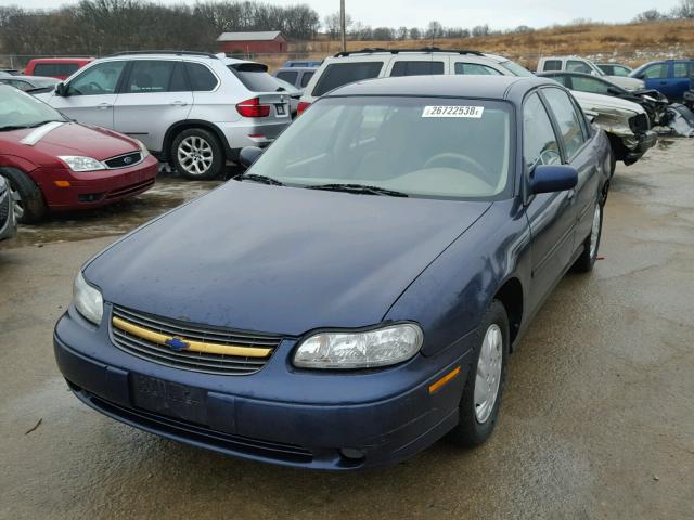 1G1NE52J916120039 - 2001 CHEVROLET MALIBU LS BLUE photo 2