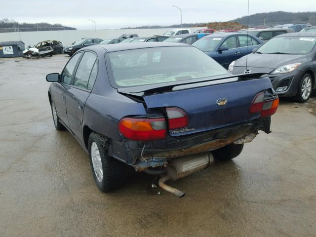 1G1NE52J916120039 - 2001 CHEVROLET MALIBU LS 蓝色 照片 3