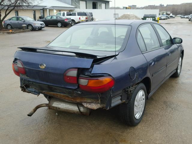 1G1NE52J916120039 - 2001 CHEVROLET MALIBU LS BLUE photo 4