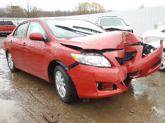 2T1BU40E79C035749 - 2009 TOYOTA COROLLA BA RED photo 1