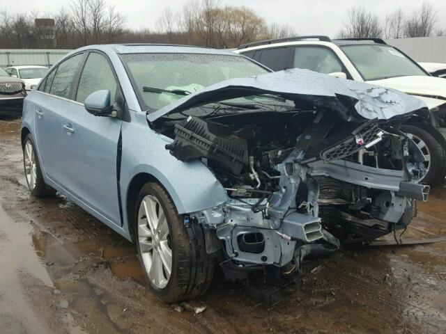 1G1PH5SC9C7240700 - 2012 CHEVROLET CRUZE LTZ BLUE photo 1