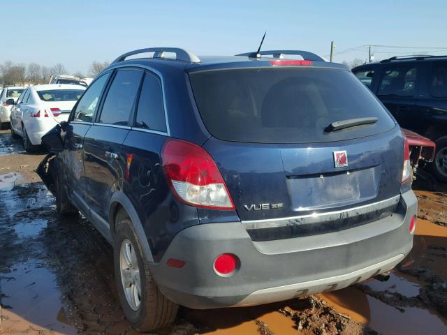 3GSCL33PX8S696762 - 2008 SATURN VUE XE BLUE photo 3