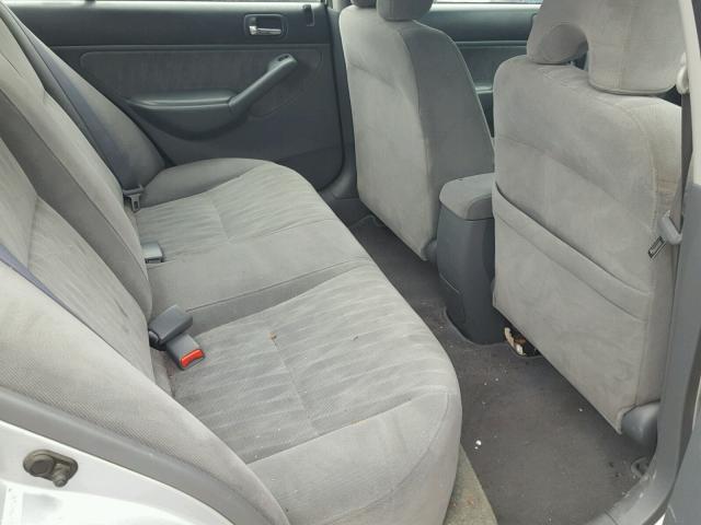 2HGES26795H576240 - 2005 HONDA CIVIC EX ვერცხლისფერი ფოტო 6