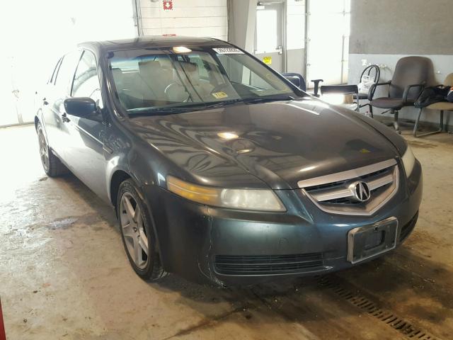 19UUA66284A046946 - 2004 ACURA TL GREEN photo 1