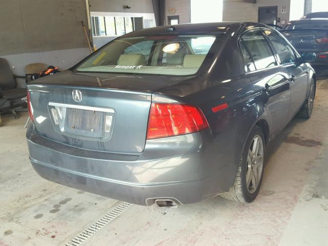 19UUA66284A046946 - 2004 ACURA TL GREEN photo 4