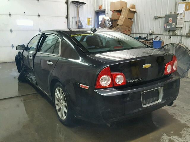 1G1ZG5E76CF361295 - 2012 CHEVROLET MALIBU LTZ 黑色 照片 3
