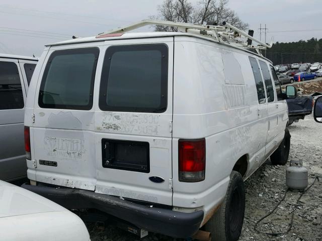 1FTNE24L44HA16748 - 2004 FORD ECONOLINE WHITE photo 4