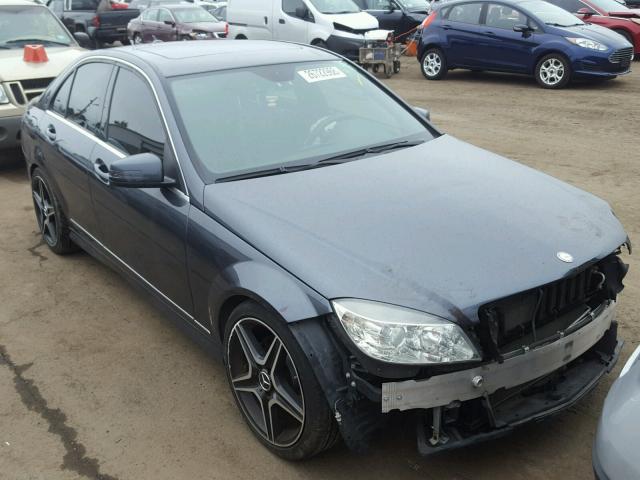 WDDGF8BB0AF444042 - 2010 MERCEDES-BENZ C 300 4MAT GRAY photo 1