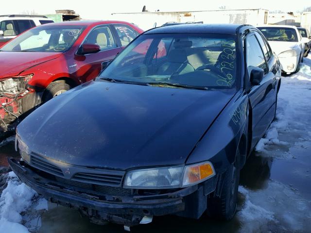 JA3AY26A8WU034650 - 1998 MITSUBISHI MIRAGE DE BLACK photo 2