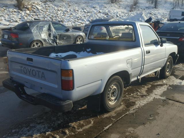 JT4RN81R7L5089397 - 1990 TOYOTA PICKUP 1/2 SILVER photo 4